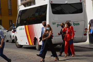 Visita oficial a Telde de Román Rodríguez, vicepresidente del Gobierno de Canarias/TA y Acfi Press.